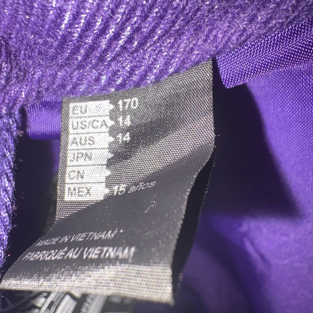 Girls O'Neill Purple Snowpant Ski Snowboard Pants Adjustable Waist Size 14 L - Picture 5 of 7